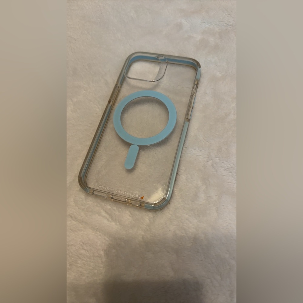 Zagg iPhone 13 14 15 Light Blue Santa Cruz Snap Zagg Phone Case